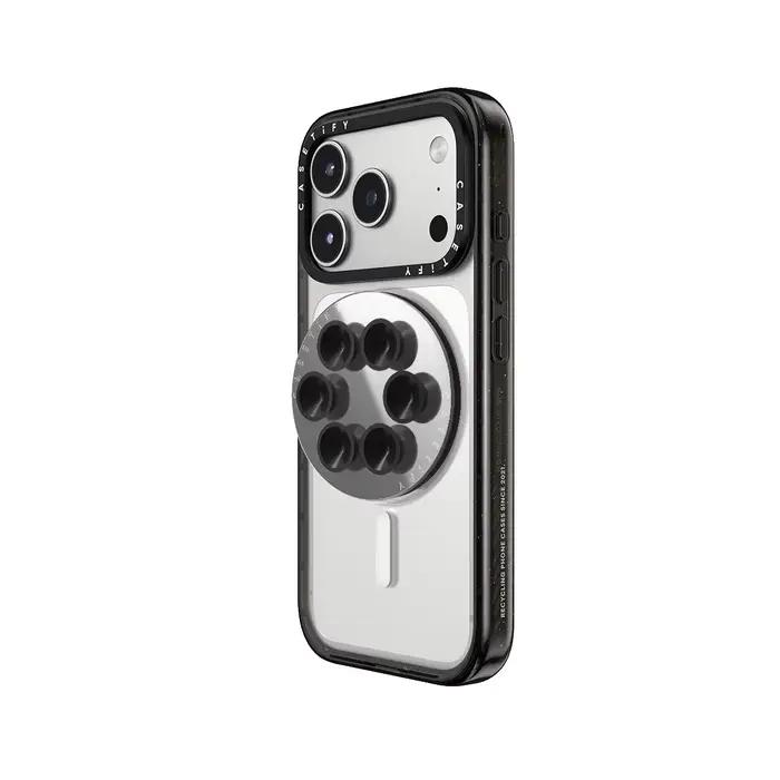 CASETiFY Snappy ™ Support de téléphone et porte-cartes magnétique à ventouse avec miroir pour iPhone 17 16 15 14 13 et Samsung S25 S26 A57