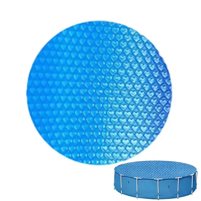 Couverture de piscine hors sol, couverture solaire pour piscine, film isolant thermique en PE, protection, accessoires pour piscine de jardin