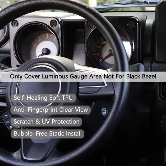 Film de protection de tableau de bord de console centrale en TPU pour Suzuki Jimny JB64 JB74 2019-2025, protection du tableau de bord, accessoires de voiture