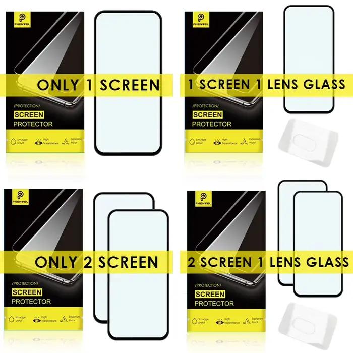 Phenvel verre de protection pour Google Pixel 8A protecteur d'écran à couverture complète