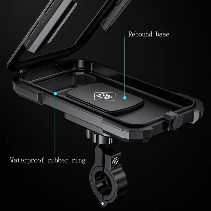 Support de chargeur sans fil pour moto