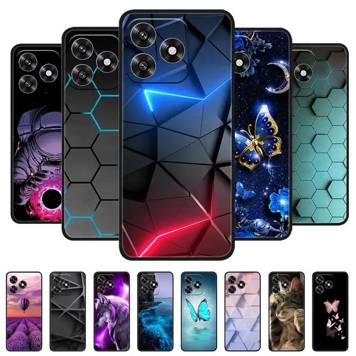 Étui en silicone pour Honor X5C Plus, coque mignonne dessin animé luxueuse et antidérapante pour homme et femme, protection anti-rayures et anti-choc pour téléphone occassions spéciales