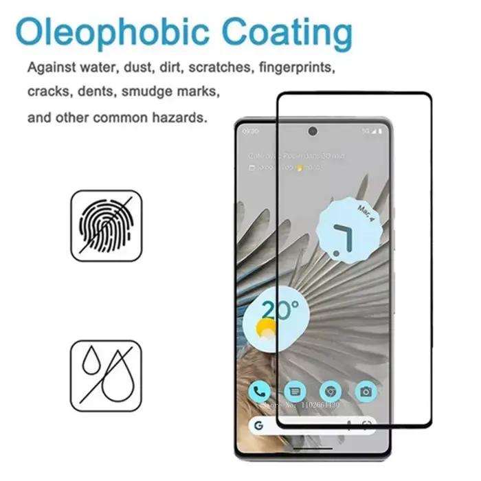 2 + 2 verre trempé pour Google Pixel 7 Pro protecteur plein écran lentille de caméra Film de protection Pixel6 6 Pro