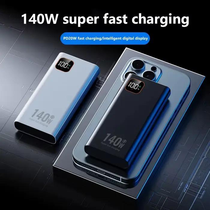 Batterie externe Lenovo 140W 500000mAh haute capacité