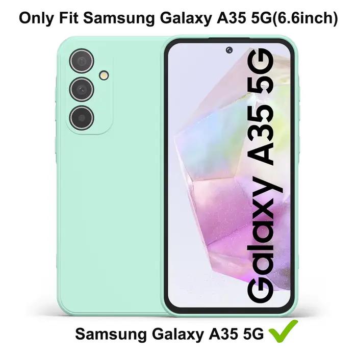 Coque de téléphone en Silicone souple pour Samsung Galaxy A35 5G