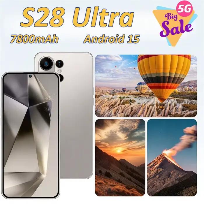 Coque de protection en silicone pour smartphone pas cher pour S28 Ultra