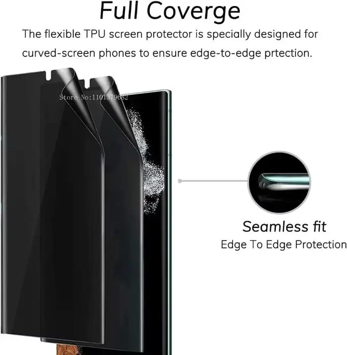 Film Hydrogel de confidentialité pour Google Pixel 8 7 Pro