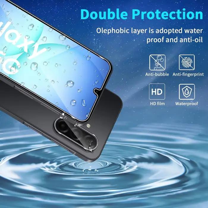 Verre trempé pour Samsung A16 A17 A26 A27 A36 A37 A56 A57 protecteur d'écran