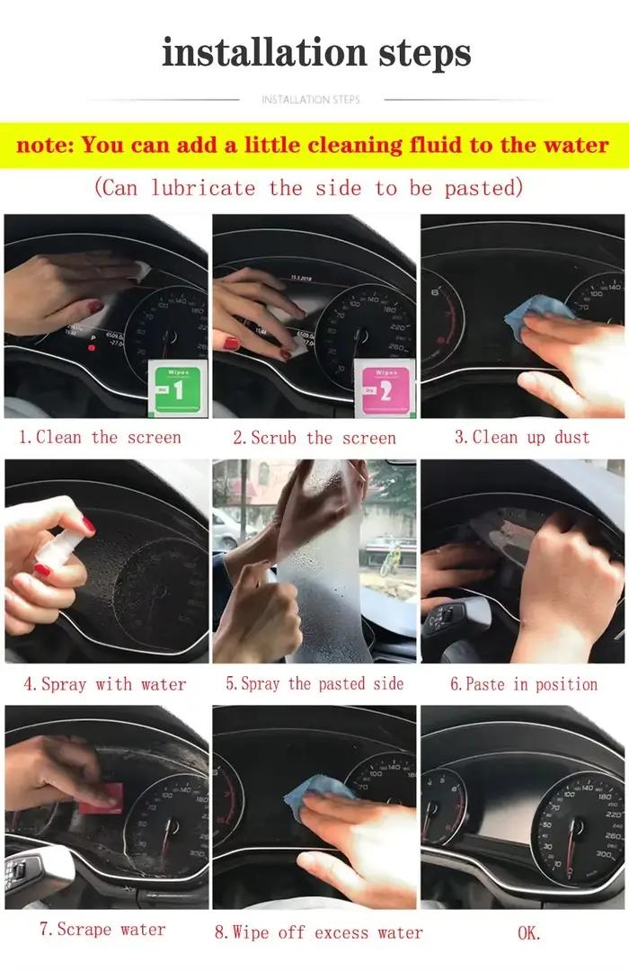 Protecteur d'écran en TPU pour Toyota C-HR 2024, 12.3 pouces, film de protection pour affichage de Navigation GPS, Radio d'infanterie de voiture
