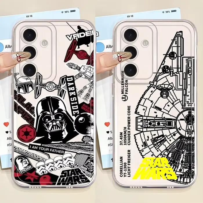 Cool Star war Samsung Galaxy A57 A14 A16 A56 A55 A25 A51 A54 A15 A36 A37 A52 A52 A17 A34 A35 A26 A24 Coque de téléphone