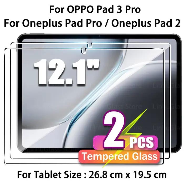 Verre de protection de 12.1 pouces pour OnePlus Pad Pro