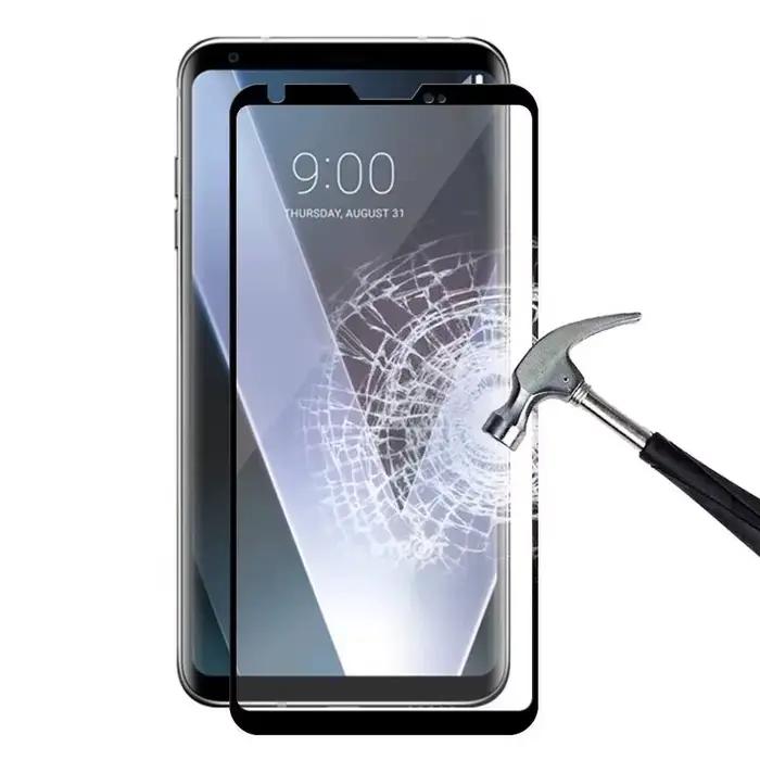 Film de protection avant en verre trempé pour écran LG Velvet V30 V30S V40 V50 V50S G8X G8 G7 Plus Thinq 5G résistant à l'eau et aux rayures