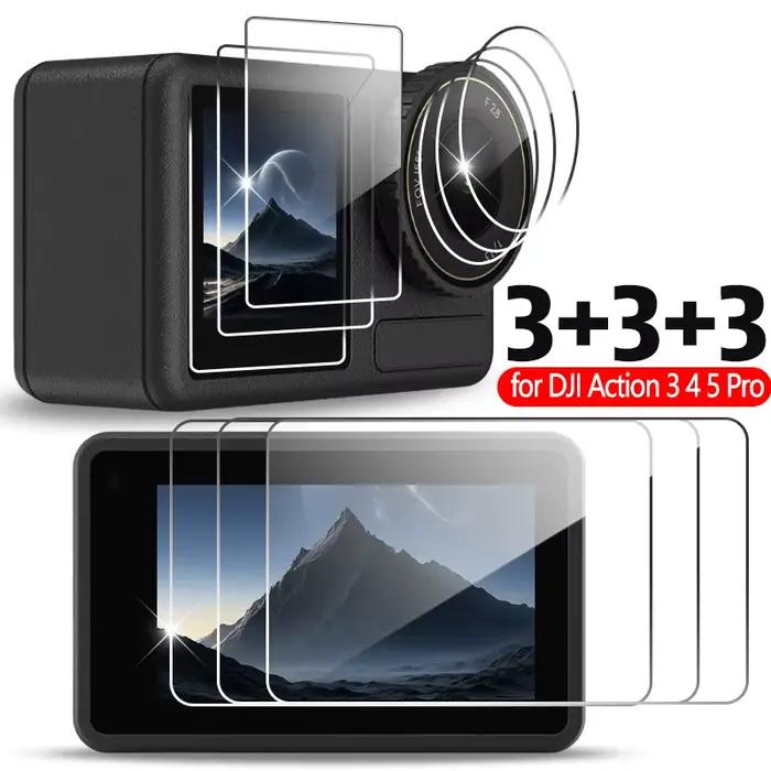 Protecteur d'écran HD pour DJI Osmo Action 6 5 4 3 Action 5 Pro