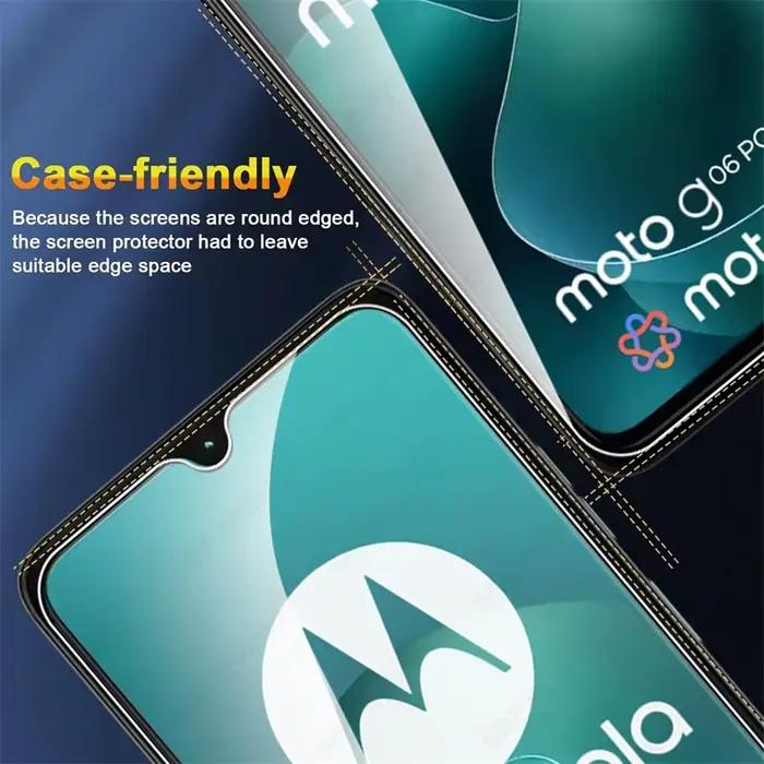 3 pièces étui de protection en verre pour Motorola MotoG06 Moto G06 G 06 puissance 06Power G06Power 6G MotoG06Power 4G