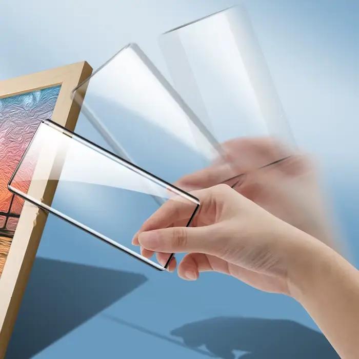 Verre trempé d'origine entièrement incurvé 3D pour ZTE Axon 30 40 Ultra film de protection d'écran