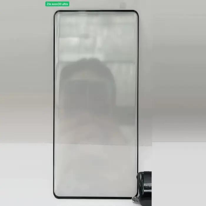 Verre trempé d'origine entièrement incurvé 3D pour ZTE Axon 30 40 Ultra film de protection d'écran