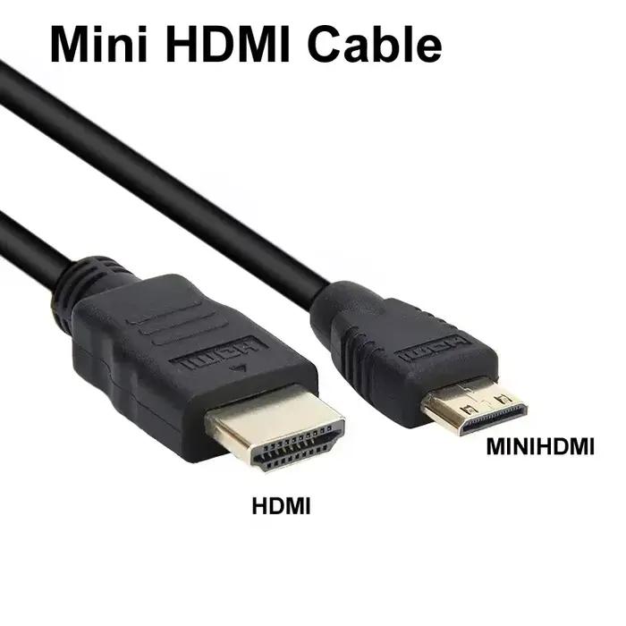 Câble HDMI 1080p 3D plaqué or pour moniteurs tablettes caméras cartes graphiques ordinateurs portables HDTV Projection d'affichage haute qualité