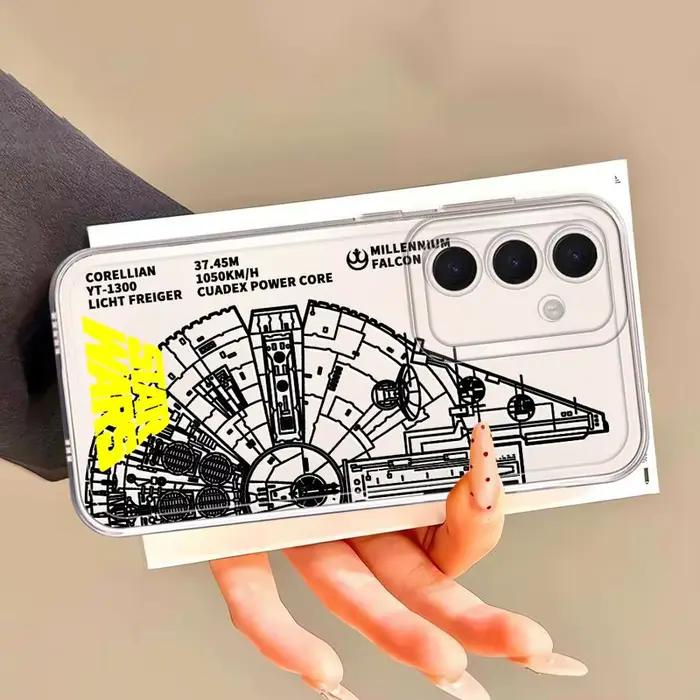 Cool Star war Samsung Galaxy A57 A14 A16 A56 A55 A25 A51 A54 A15 A36 A37 A52 A52 A17 A34 A35 A26 A24 Coque de téléphone