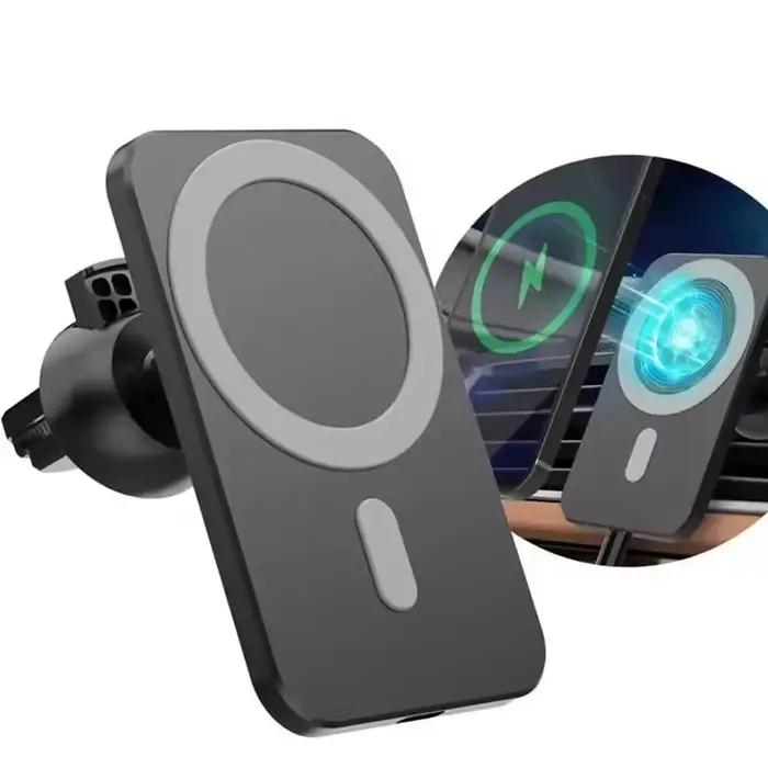 Pour IPhone voiture charge 15W chargeur sans fil magnétique Magsafe support