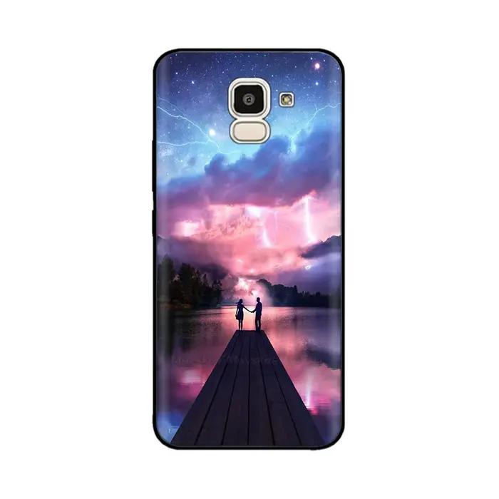 Coque en TPU souple pour Samsung J6 2018 J600F Galaxy J6Plus 2018 J6+ J6 Plus J610F couleurs variées protection anti-rayures anti-dérapante