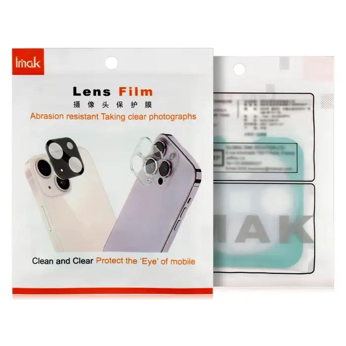 Film de protection d'objectif IMAK noir auto-adhésif pour iQOO 15 5G