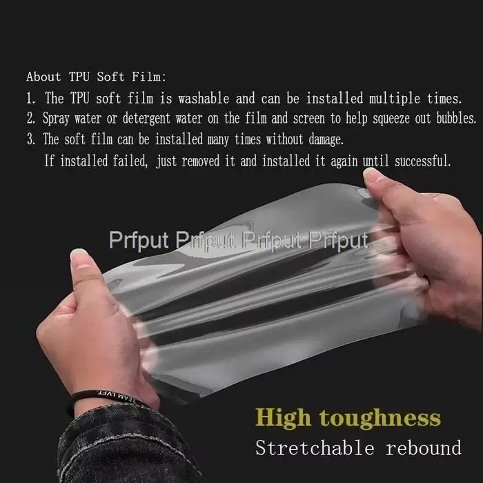 Protecteur d'écran en TPU pour Toyota C-HR 2024, 12.3 pouces, pour console centrale intérieure de voiture, film de protection Transparent en TPU, accessoires