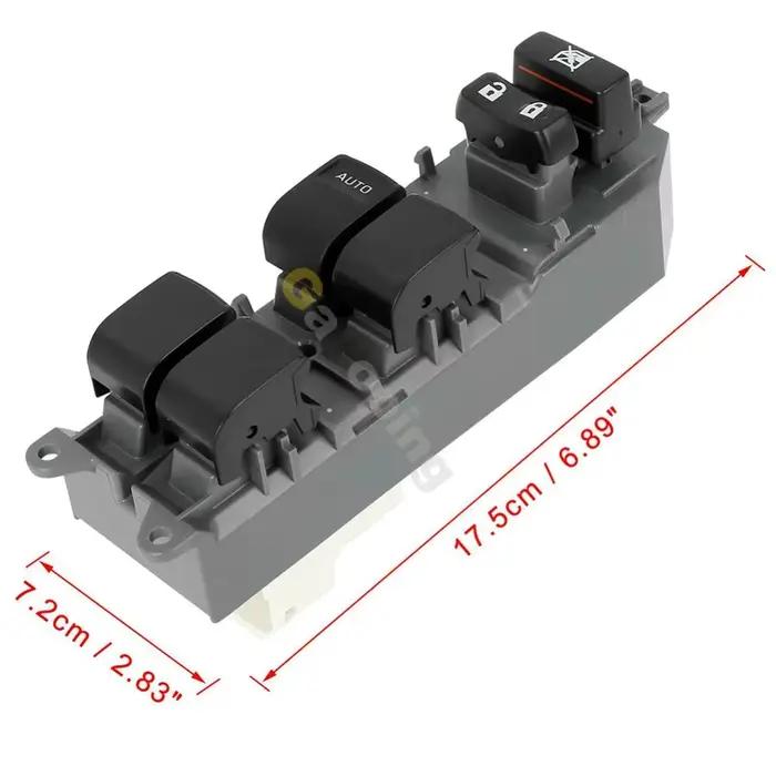 Bouton de commutation de commande de vitre électrique de voiture