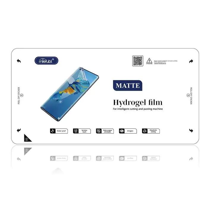 Film de protection Mietubl Hydrogel pour écran de téléphone portable Film de coupe TPU Privacy High-Clear, Matte, UV, M288