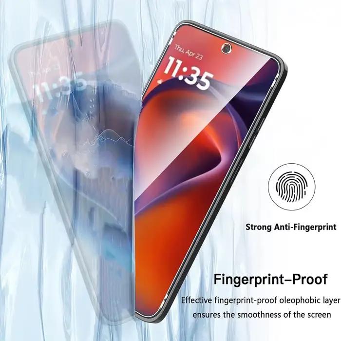 4 pièces verre trempé pour Motorola Moto G56 G86 G15 G05 G45 G75 G34 G54 G64 G84 E14 E15 Film de protection d'écran