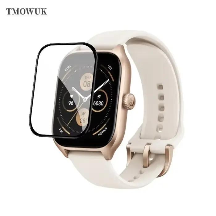 Pour Amazfit BIP 3 5 6 U Pro Active Unity GTS 2E 2 3 4 MINI écran souple Flexible Film de protection couverture complète 3D incurvé