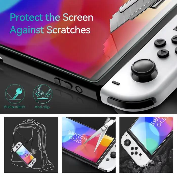Verre trempé 9H pour Nintendo Switch OLED Switch2 2