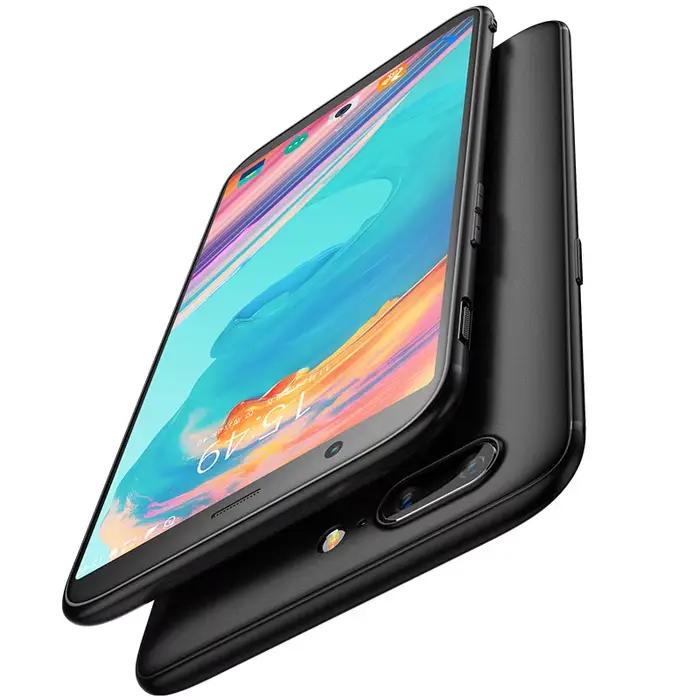 Étui Mofi pour OnePlus 5T en TPU Souple Antiempreintes Digitales Léger Élégant Couverture Complète Occasions Spéciales Protection Smartphone