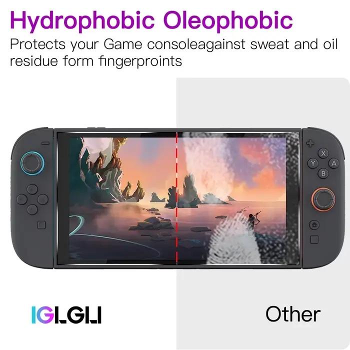 1/2/3 pièces verre trempé pour Switch Nintendo 2 protecteur d'écran Transparent HD clair anti-rayures