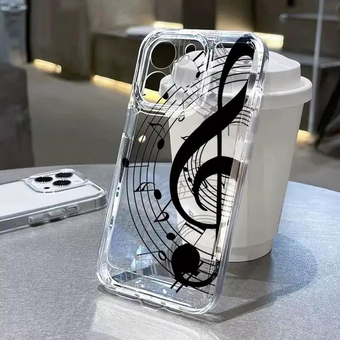 Coque Clé de Sol pour Samsung A06 A04E A05S A04 A55 A54 A35 A14 A15 A15 A34 A24 A23 A21S A56 M55 M54 M23 M53