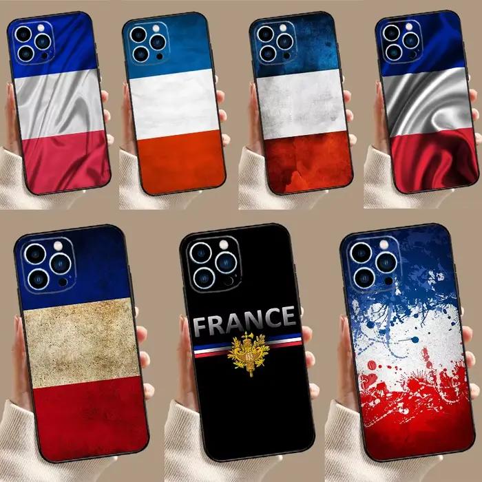 Housse de protection iPhone 15 16 14 13 12 11 Pro Max Mini XS X poly avec design animal de compagnie citation fleur en ABS cuir véritable bois fibre de carbone