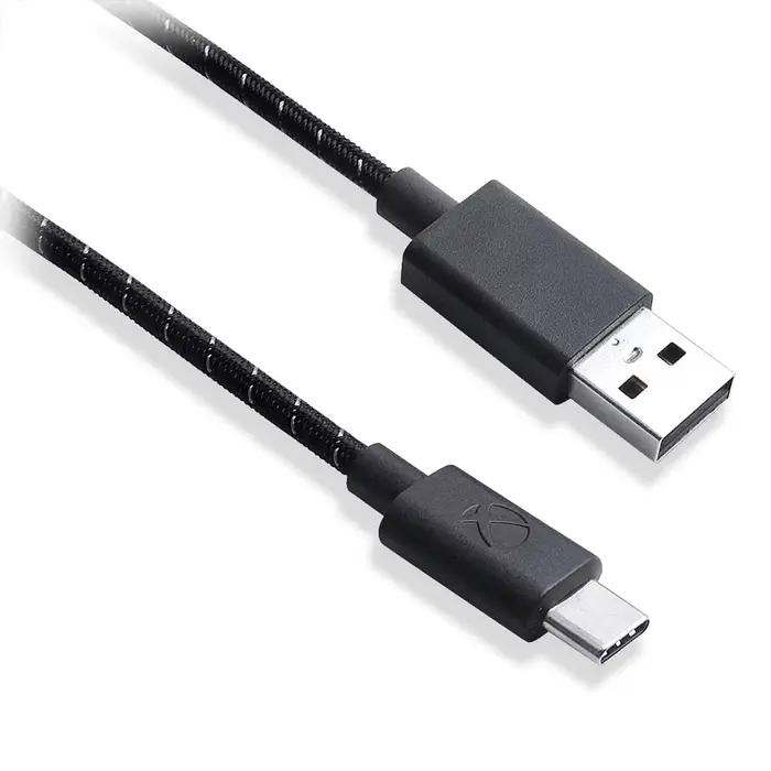 Câble USB-C pour manette Xbox One Elite Série 2 chargeur fil de rechange gaming accessoire de qualité robuste pour charge et synchronisation