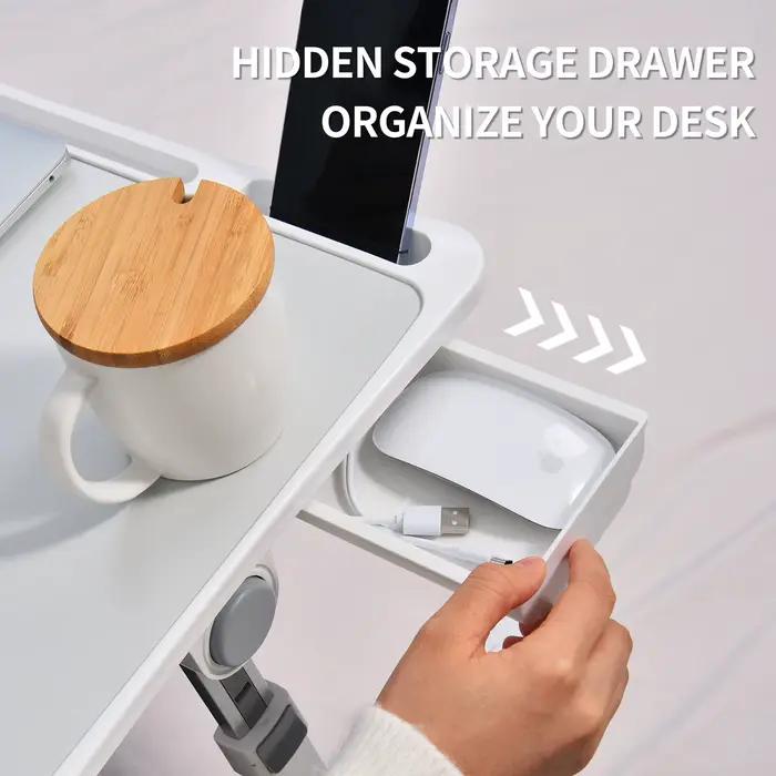 Oatsbasf-Support de lit pour ordinateur portable, bureau debout pour ordinateur portable, accessoires informatiques, support de lecture, table d'étude et de travail