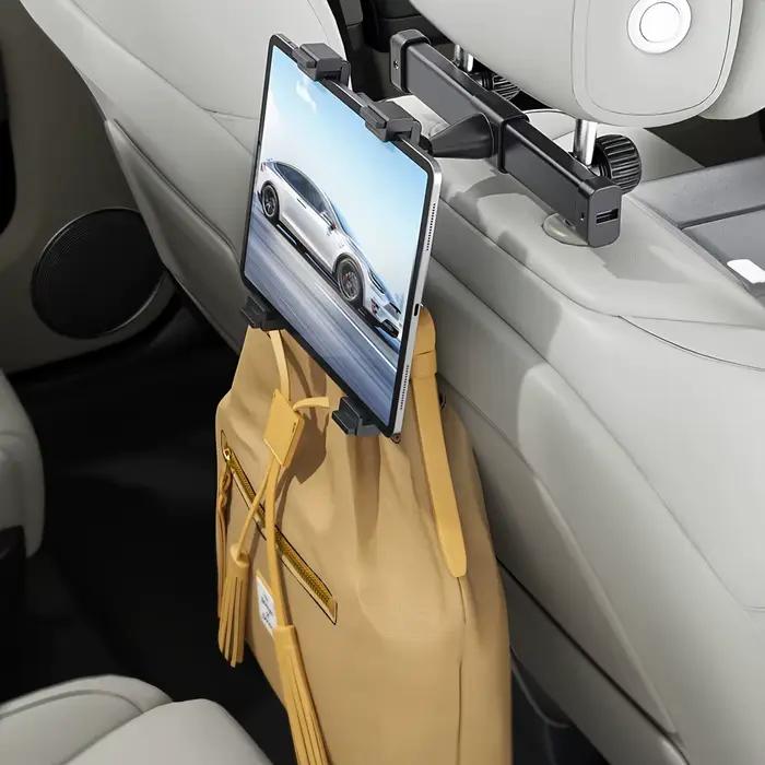 Support de tablette pour appuie-tête de voiture
