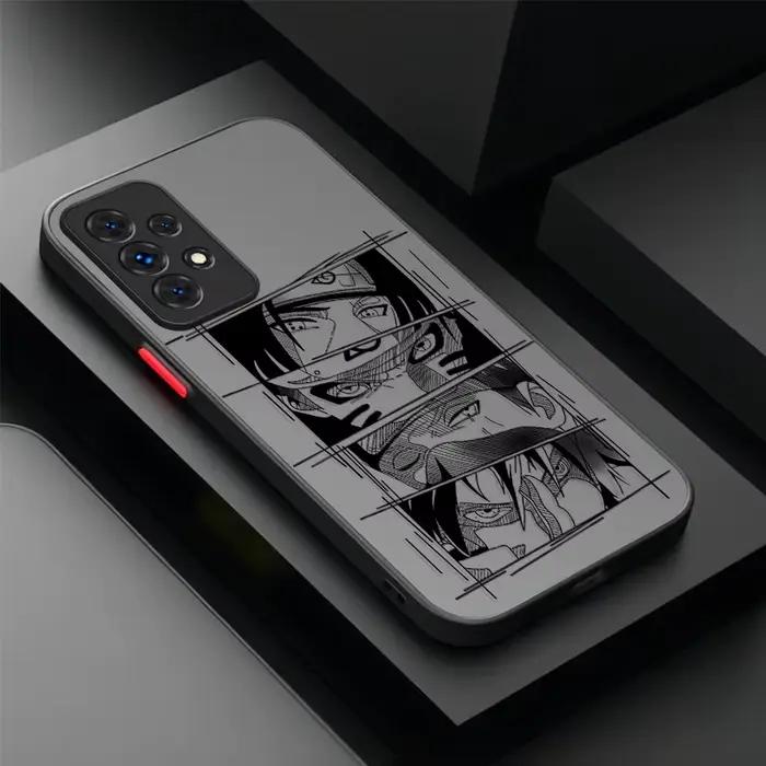 Coque Cool Anime n-narutoS pour Samsung Galaxy A07 A17 A34 A54 A05 A05S A24 A14 A53 A33 A23 A52 A52S A32 A22 A12 A71 A51