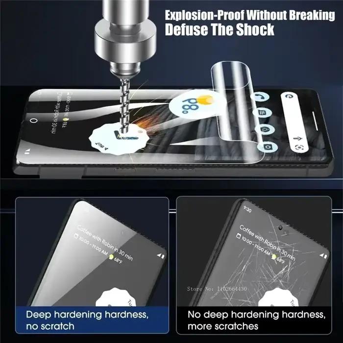 5 pièces Film Hydrogel pour Google Pixel 8 7 Pro protecteur d'écran