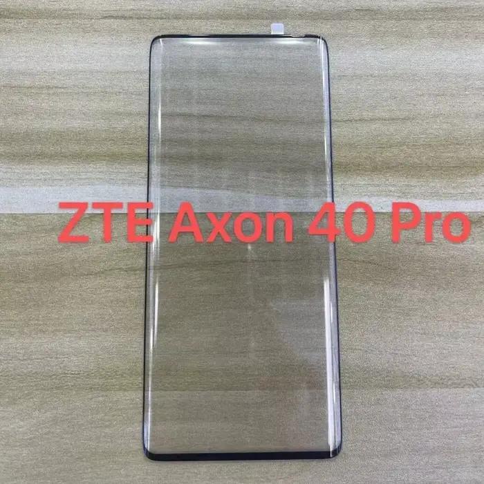 Verre trempé d'origine entièrement incurvé 3D pour ZTE Axon 30 40 Ultra film de protection d'écran