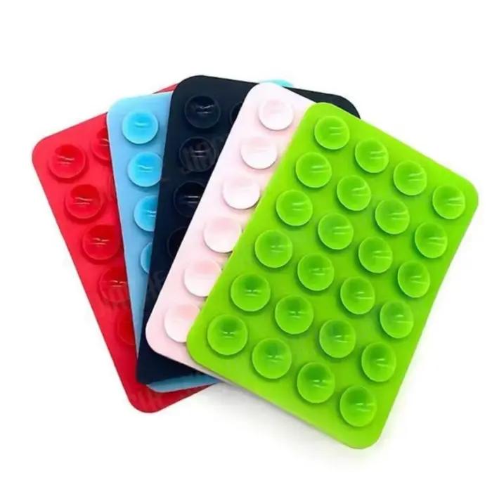Ventouse de fixation de téléphone portable en Silicone