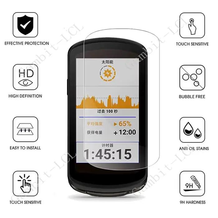 1-3 pièces verre trempé pour Garmin Edge Explore 2 Film de protection sur EdgeExplore2 Explore2 Cycle couverture