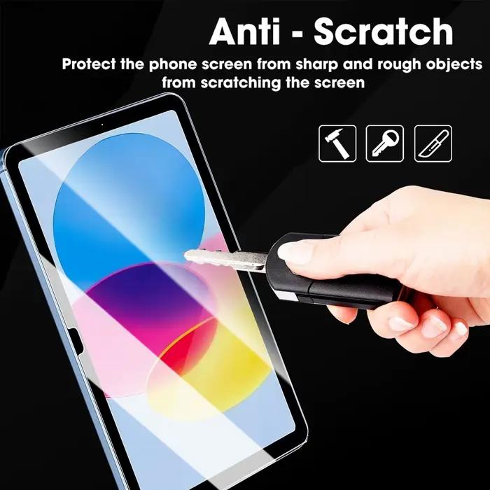 Pour IPad (A16) 11th 2025 Films de protection rigides Protecteurs d'écran incassables en verre trempé