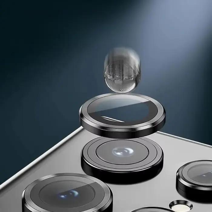 Film de protection d'objectif de caméra en métal pour Motorola RAZR 50
