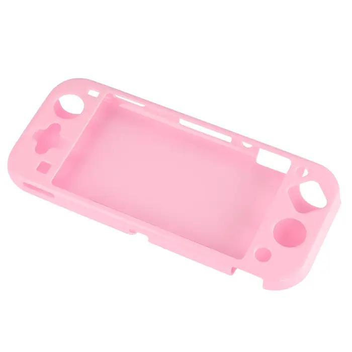 Étui de protection Nintendo Switch Lite en cristal dur, fin et doux, compatible avec la console, disponible en bleu, rose, rouge et vert pour gamer occasionnels et passionnés