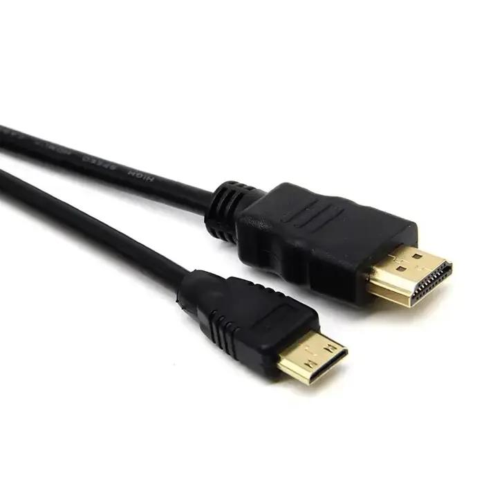 Câble HDMI 1080p 3D plaqué or pour moniteurs tablettes caméras cartes graphiques ordinateurs portables HDTV Projection d'affichage haute qualité