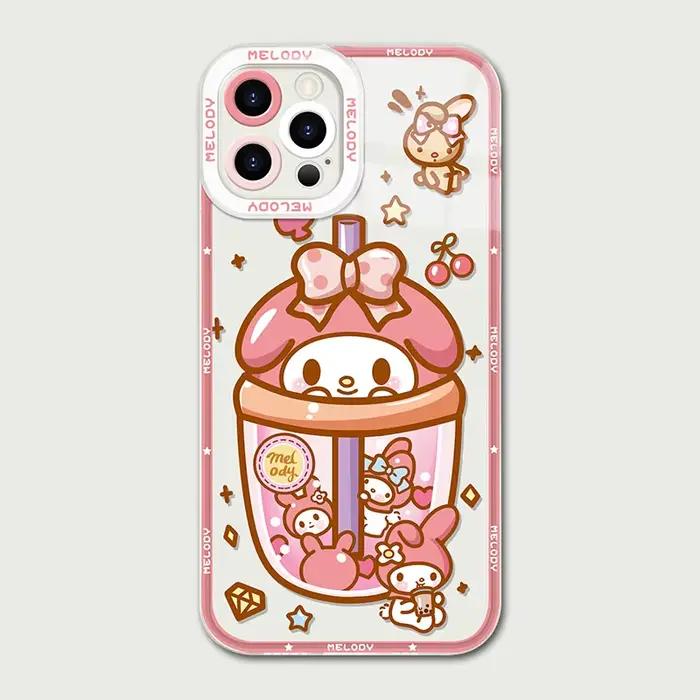 Sanrio – coque cannelle pour Samsung Galaxy A54 A34 A24 A14 A13 A53 A33 A73 A23 A05 A05S A72 A52 A52S A32 A22 A12 A31