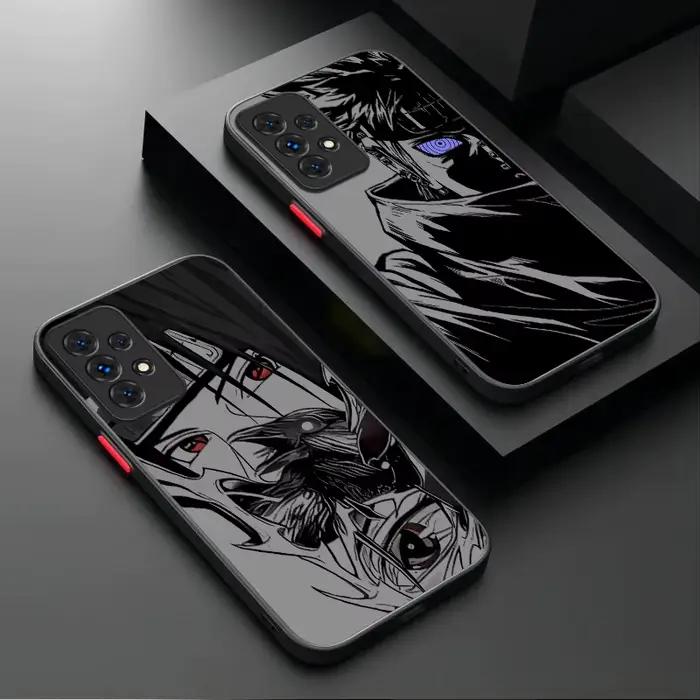 Coque Cool Anime n-narutoS pour Samsung Galaxy A07 A17 A34 A54 A05 A05S A24 A14 A53 A33 A23 A52 A52S A32 A22 A12 A71 A51