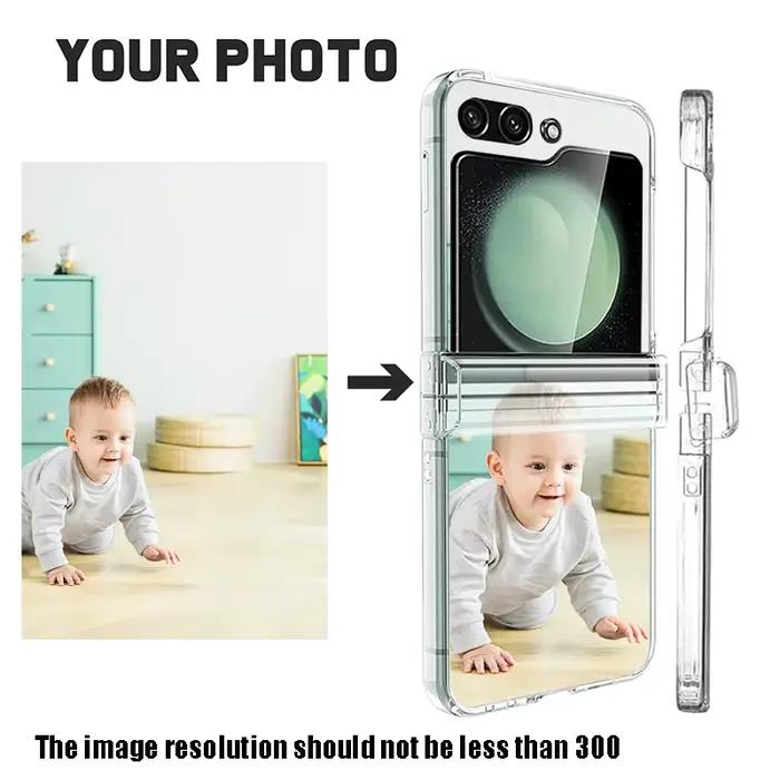 Coque de téléphone pliable avec Photo personnalisée